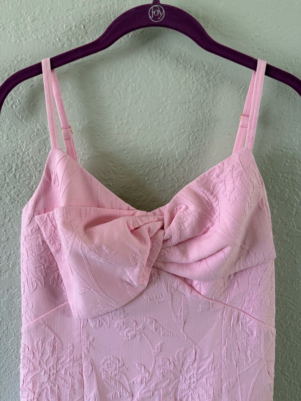 NWOT Lilly Pulitzer Willalynn Stretch Bow Mini Dress Size 8 Conch Shell Pink - Picture 3 of 12